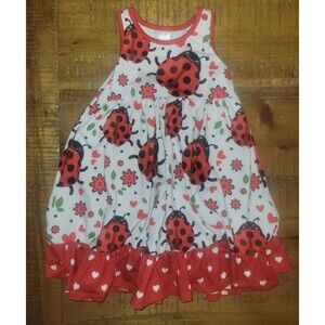 PENELOPE PLUMM ladybug dress toddler 3